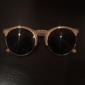 Retro round sunglasses